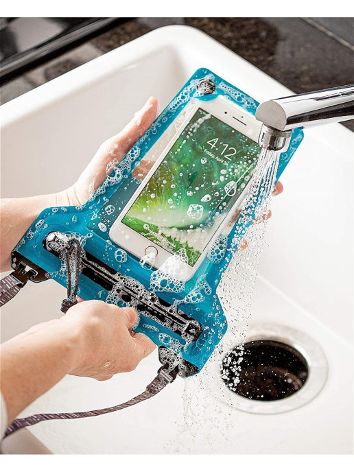 Водонепроницаемый чехол д/телефона Blue